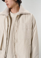 Double jacket CREAM-WHITE