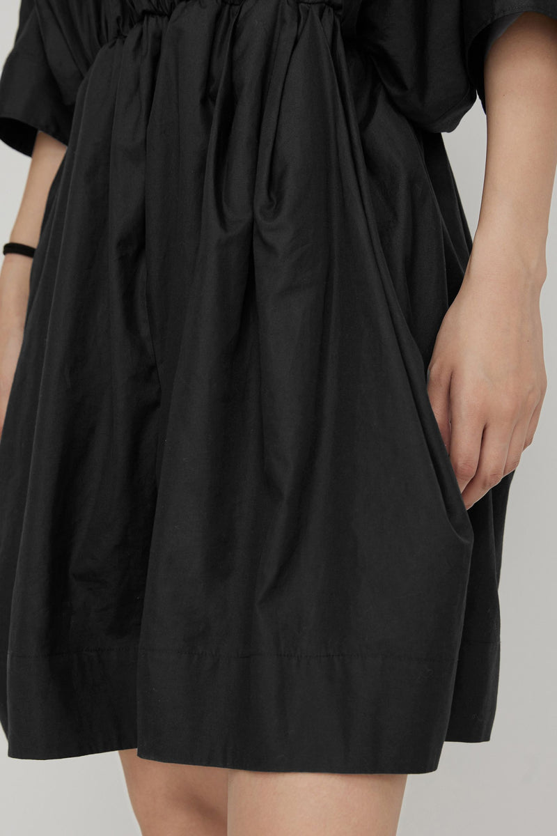 Katoenen jumpsuit ZWART