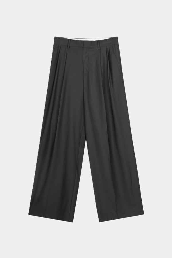Hose mit weitem Bein BLACK