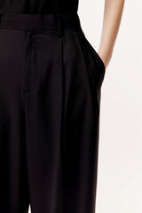 Hose mit weitem Bein BLACK
