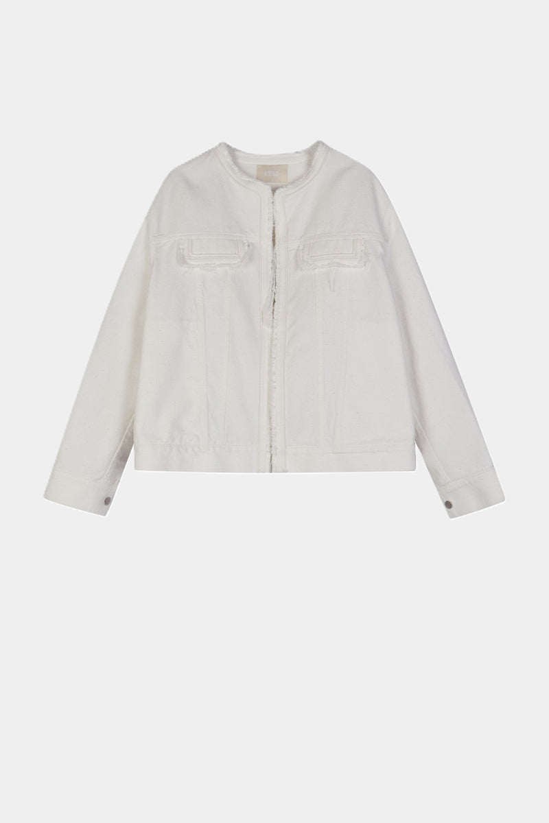 LESS Baumwolljacke WHITE