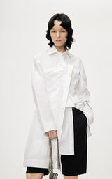 Cotton blouse WHITE