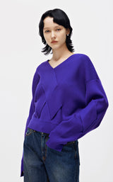 Wool sweater ROYALBLUE