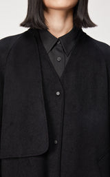 Wool coat BLACK