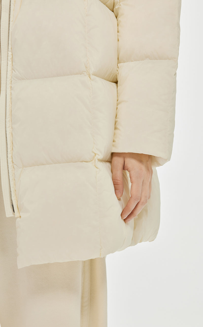 Down coat OFFWHITE