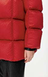 Down jacket RED