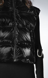 Daunenweste BLACK