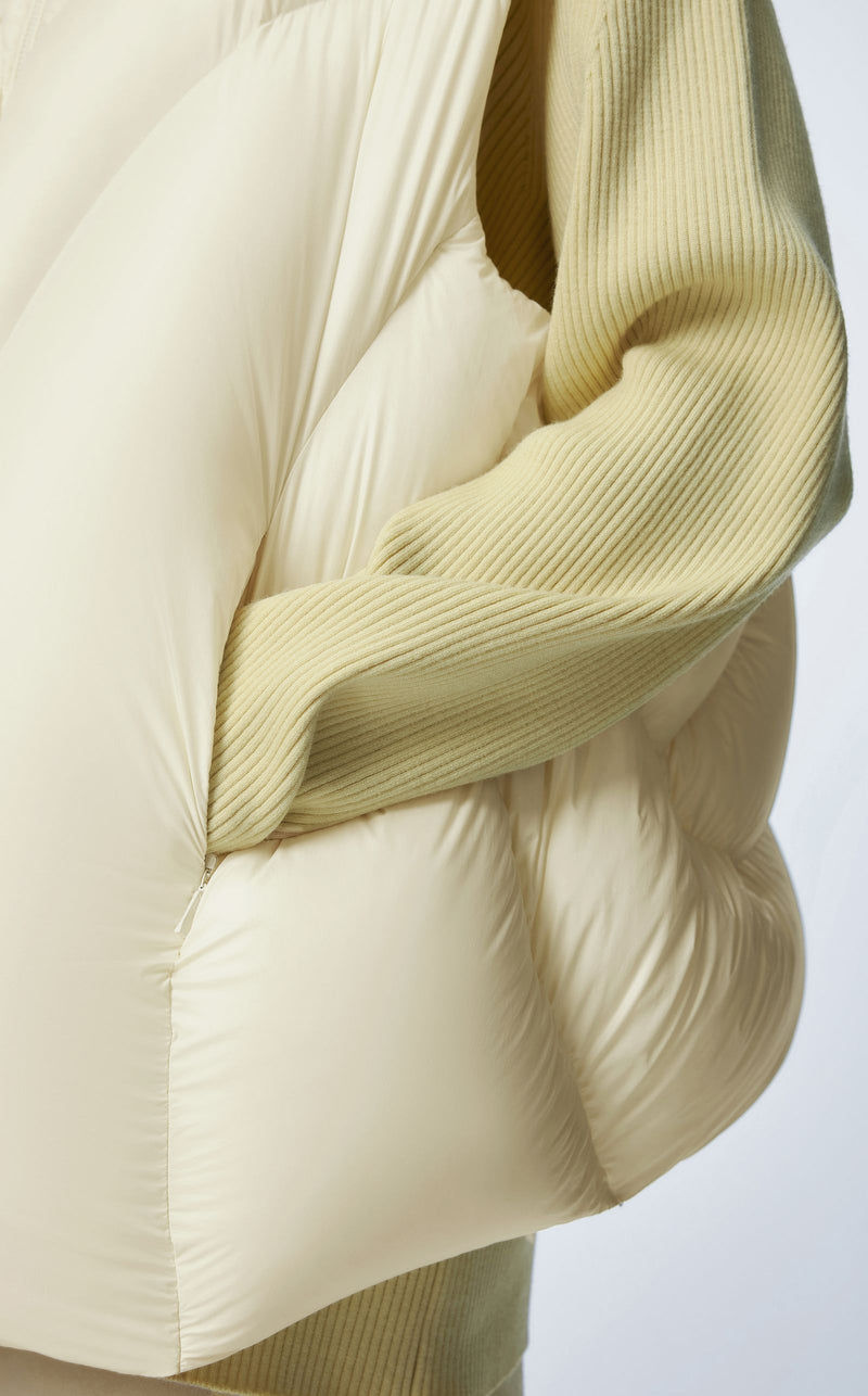 Daunenweste OFF-WHITE