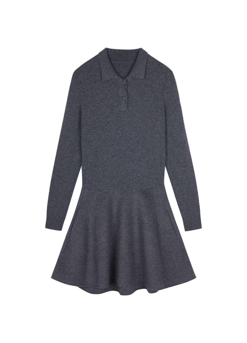 Sweater Kleid DARK GREY