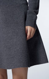 Sweater Kleid DARK GREY