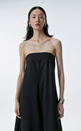 Baumwoll-Jumpsuit BLACK