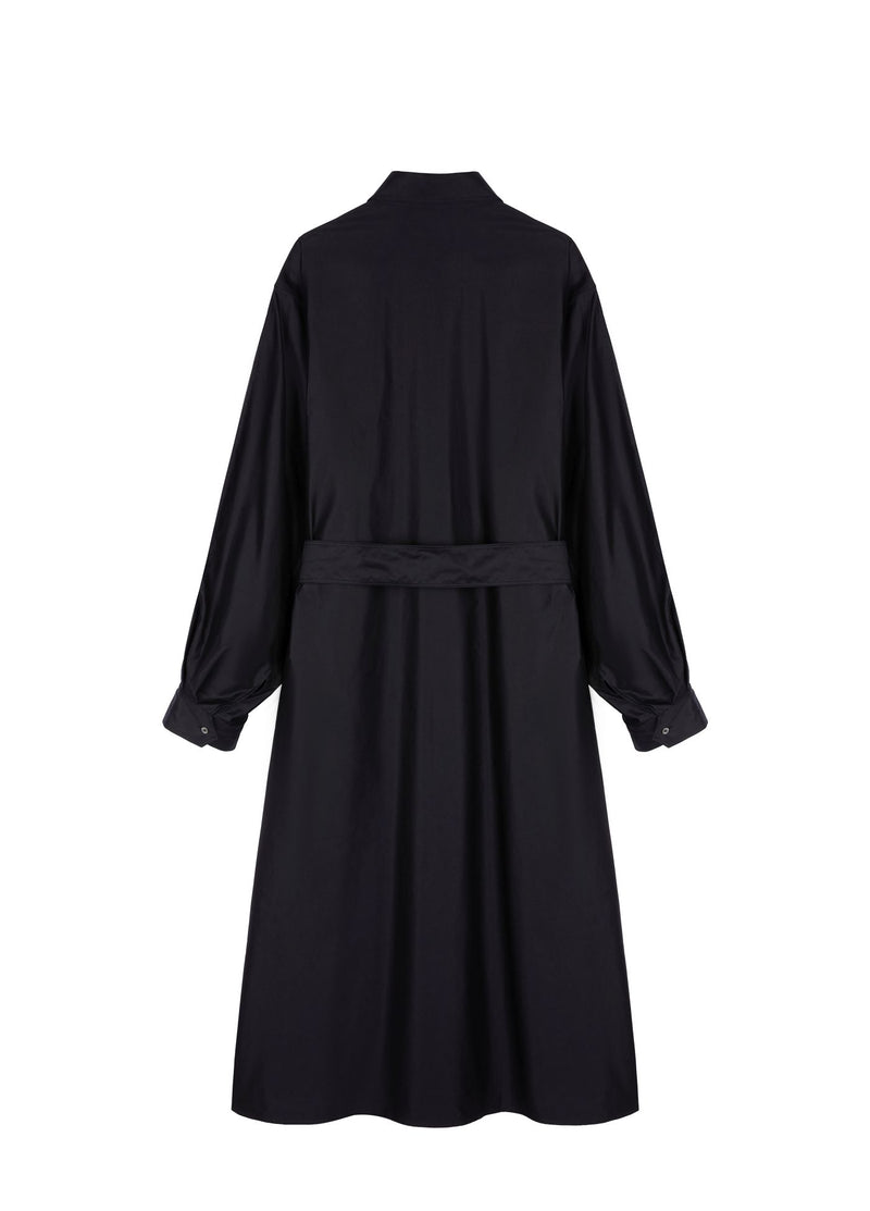 Baumwollkleid BLACK