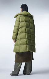 Daunenmantel OLIVE
