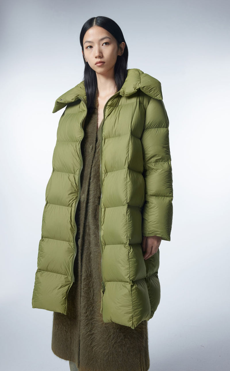 Daunenmantel OLIVE