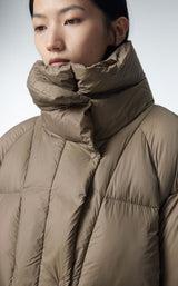 Daunenmantel BROWN