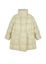 Daunenmantel CREAM