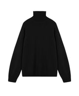 Damen Loose Sweater mit Stehkragen in Schwarz JNBY
