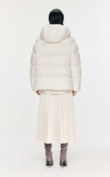 Damen Regular Daunenjacke mit Wärme & Stehkragen Off White JNBY