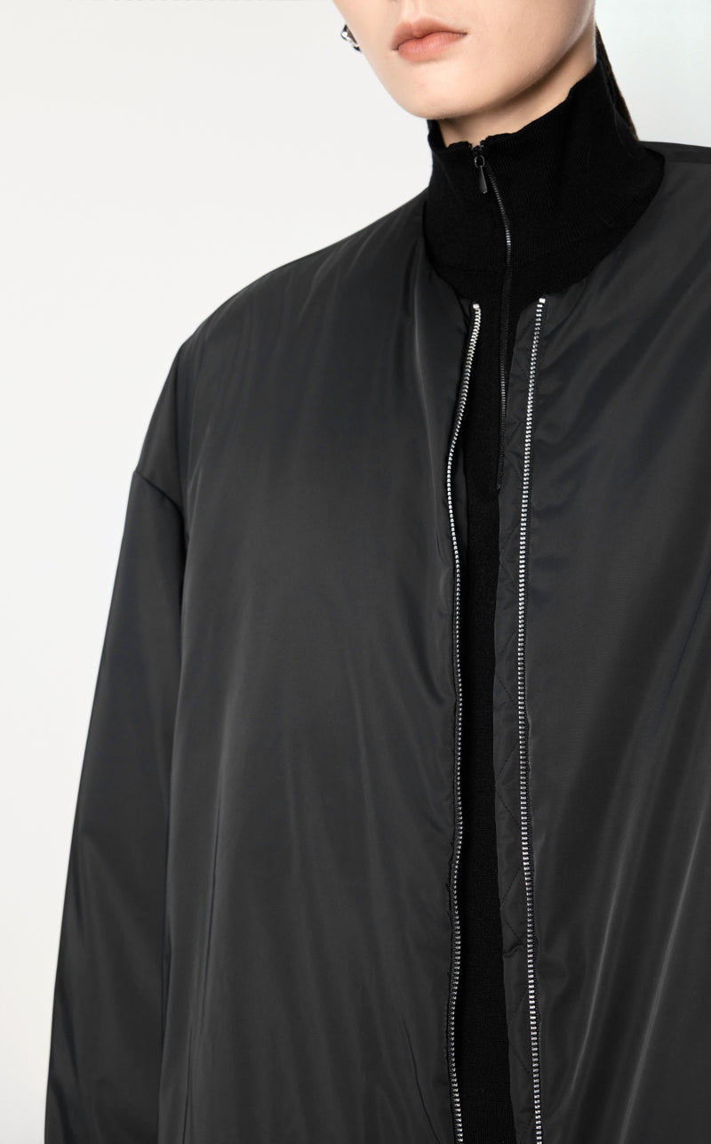 Damen Oversized Daunenjacke mit Daunenfüllung