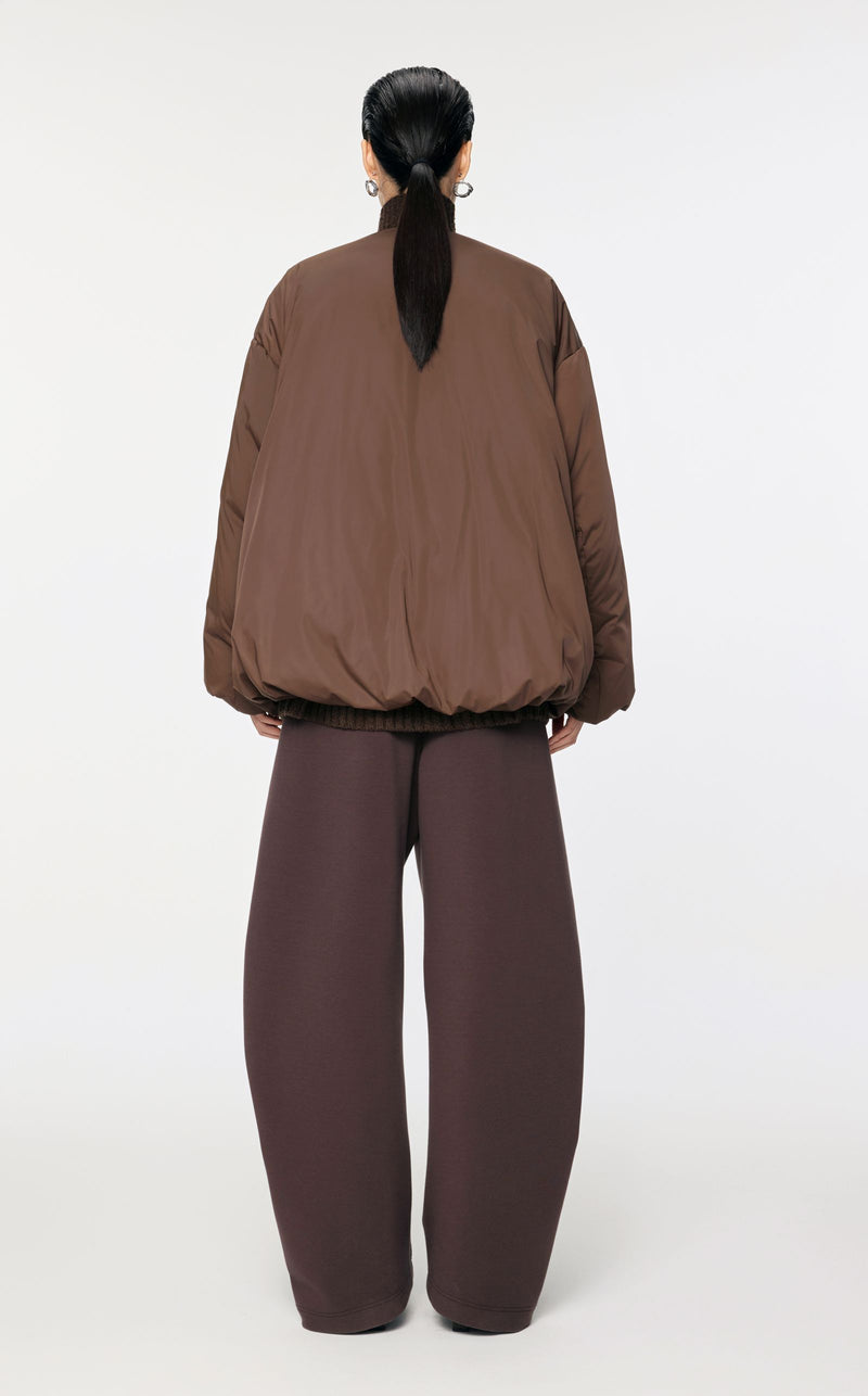 Damen Oversized Daunenjacke mit Daunenfüllung