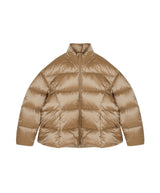 Damen Oversize Daunenmantel mit Stehkragen Gold