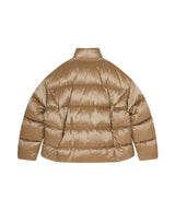 Damen Oversize Daunenmantel mit Stehkragen Gold