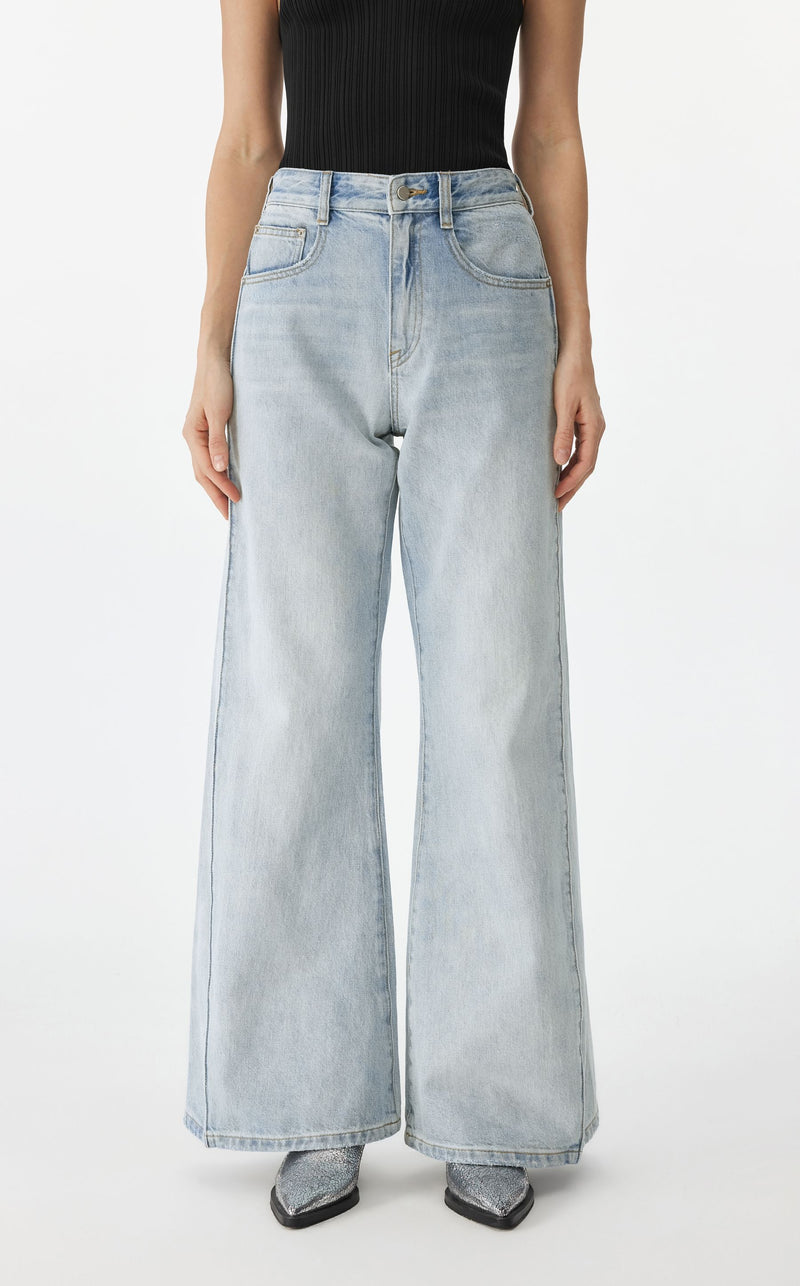 JNBY Jeanshose A-Linien Fit in LIGHT BLUE
