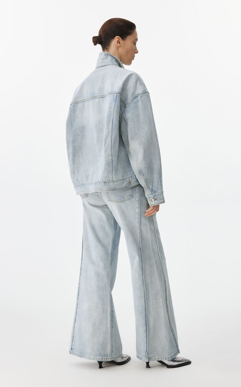 JNBY Jeanshose A-Linien Fit in LIGHT BLUE