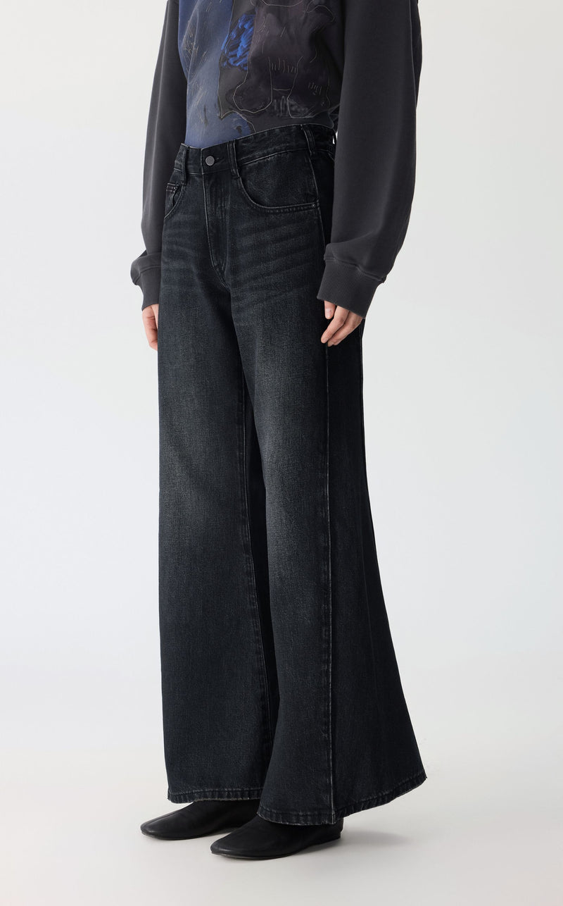 JNBY Jeanshose A-Linien Fit in DENIM BLACK