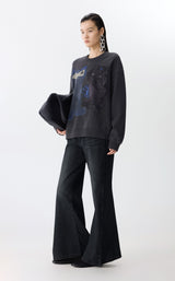 JNBY Jeanshose A-Linien Fit in DENIM BLACK