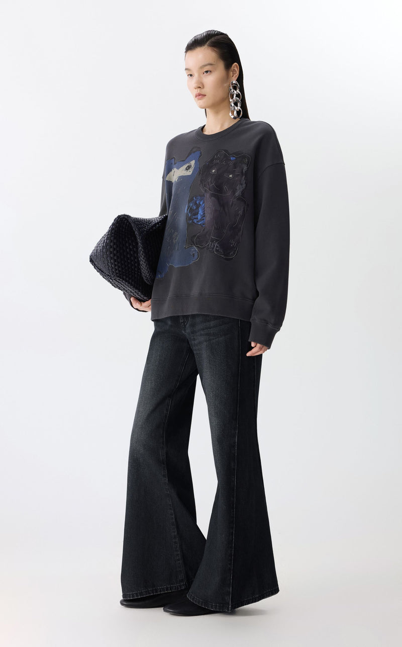 JNBY Jeanshose A-Linien Fit in DENIM BLACK