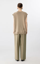 JNBY modische Hose mit Ziernaht LIGHT COFFEE