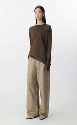 JNBY Hose im Wide Fit LIGHT BROWN