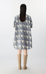 JNBY Kleid mit Eingriffstaschen GREY
