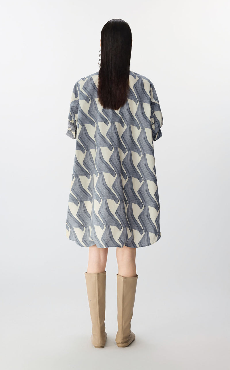 JNBY Kleid mit Eingriffstaschen GREY