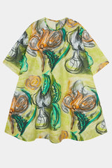 JNBY Kleid im Allover-Muster Watercolor-Style YELLOW MIXED