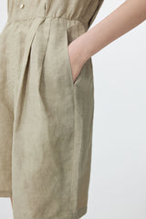 JNBY moderner Jumpsuit mit Eingriffstaschen KHAKI