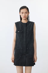 JNBY Jumpsuit Kleid-Optik trifft auf lässigen Hosenschnitt BLACK