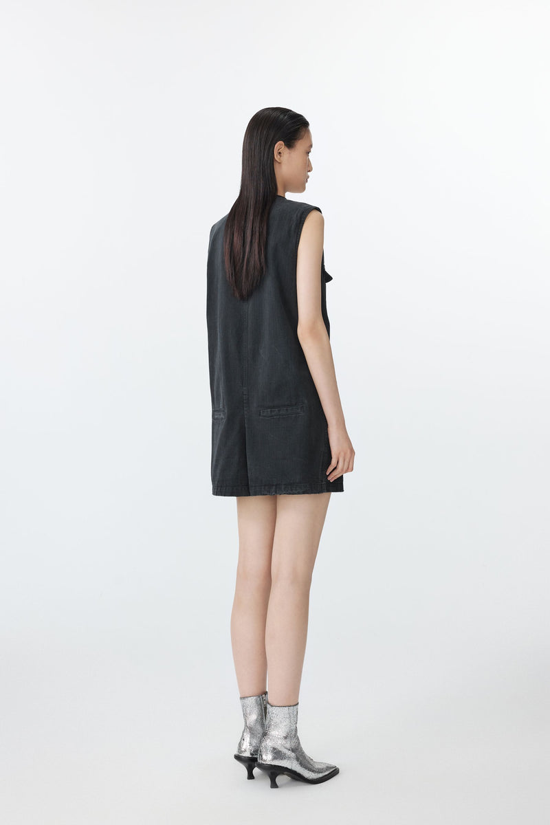 JNBY Jumpsuit Kleid-Optik trifft auf lässigen Hosenschnitt BLACK