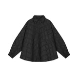 Damen Oversize Steppjacke mit Daunenfüllung – Leicht