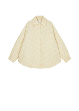 Oversize Cone shape Daunenjacke Übergang mit Kachelsteppung JNBY