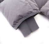 Damen Boxy Daunenjacke mit Knopfleiste & Zwei-Wege-Reißverschluss