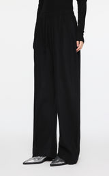Damen Wollhose Loose Pants mit avantgardistischem Look