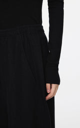 Damen bequeme Wollhose mit Gummibund JNBY