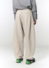 Baggy trousers STONE