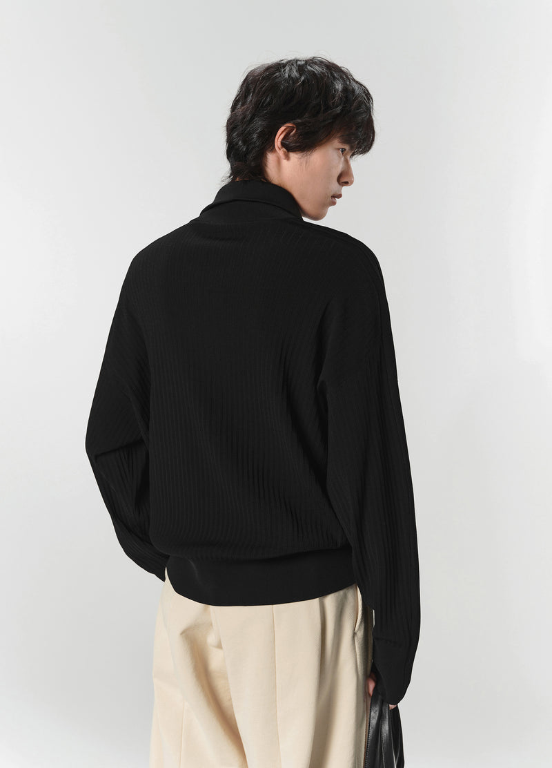 Knitted sweater BLACK