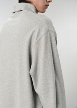 Baumwoll-Sweater LIGHT-GREY