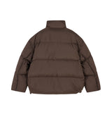 Damen Oversize Gänsedaunenmantel mit Zwei-Wege-Reißverschluss