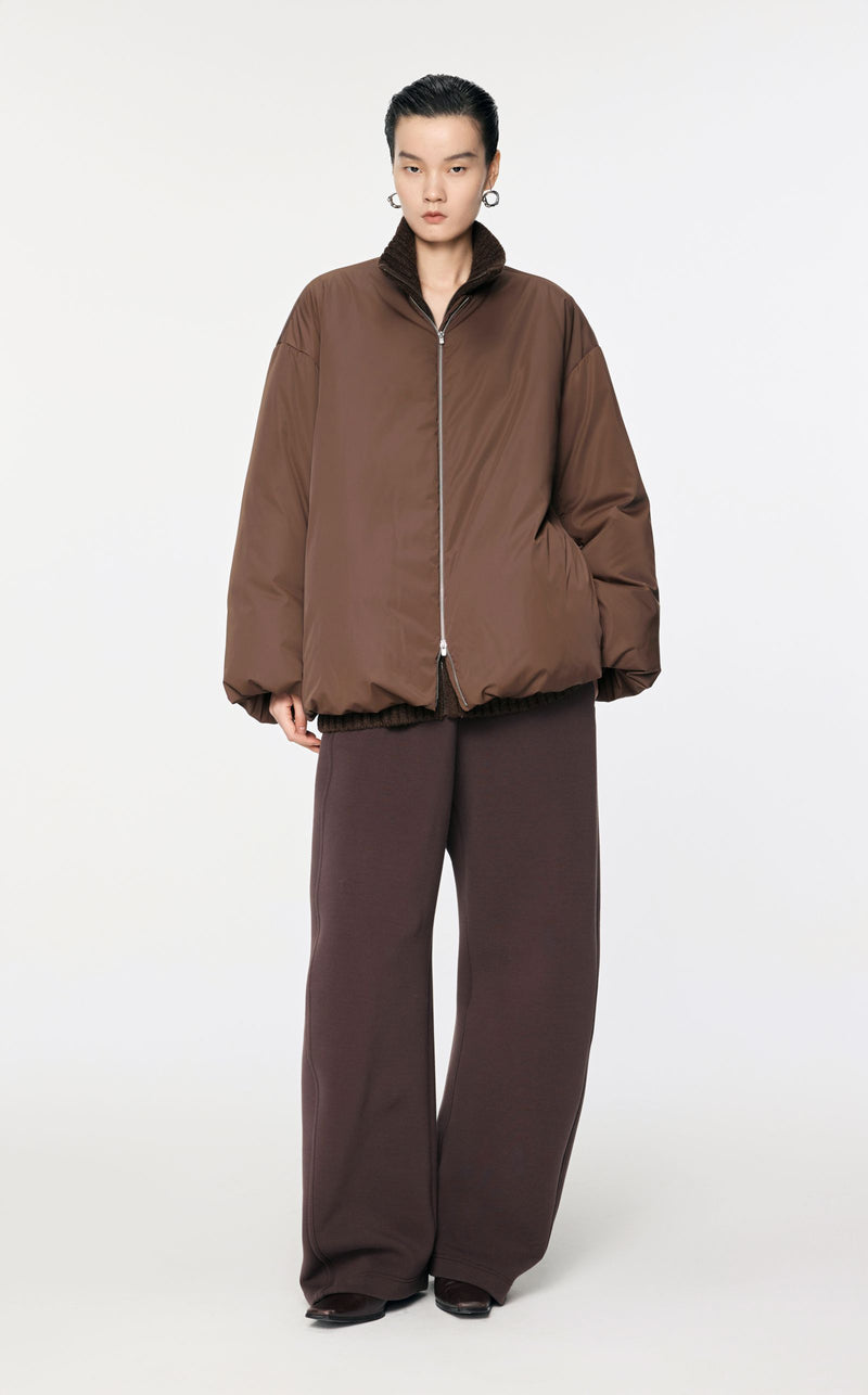 Damen Oversized Daunenjacke mit Daunenfüllung