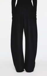 Damen Wollhose Loose Pants mit avantgardistischem Look